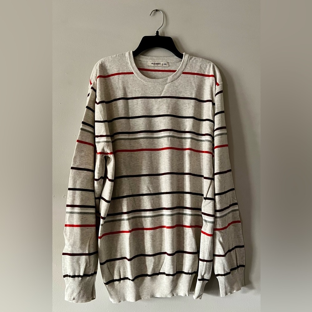 Old Navy Striped Crewneck Sweater